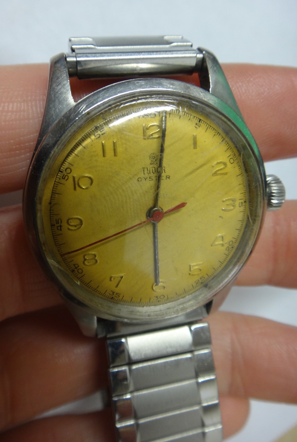 A gentleman's steel cased Tudor Oyster wristwatch, - Image 2 of 4