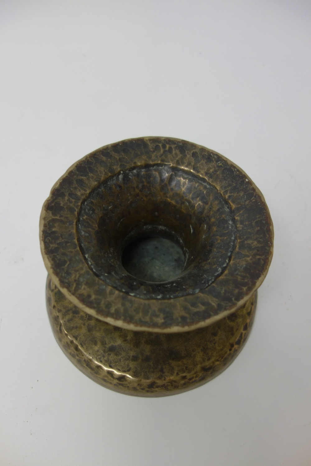 A Tibetan mixed metal tazza, 19th century, - Image 3 of 3