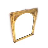 A Regency style moulded gilt frame wall
