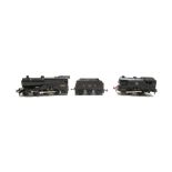 A Trix OO gauge diesel flier electric two coach unit, boxed, a Trix 4-4-0 engine and tender,