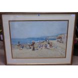 Robert Weir Allan (1852-1942), The day's catch, watercolour, signed, 50.5cm x 73cm.
