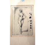 Gerald Leslie Brockhurst (1890-1978), Ursula, 1926, etching, signed in pencil, unframed, 15cm x 10.
