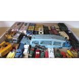 A quantity of Dinky die-cast vehicles, including; 651 Centurion tank, boxed,