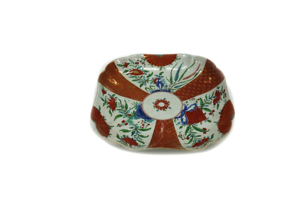 A Worcester porcelain 'Japan' pattern sh