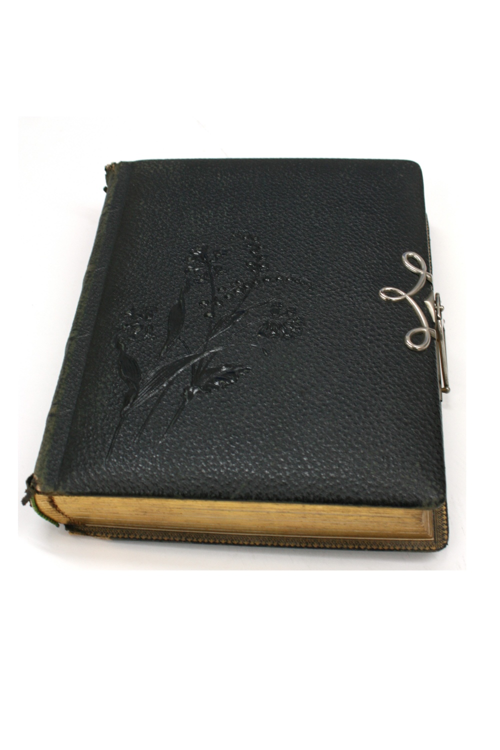 A Victorian black leather Favourites of