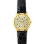 A gentleman's gold circular cased Piaget Automatic wristwatch,