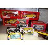 A quantity of 20th century boxed die-cast vehicles, including Tonka, Corgi, Burago and sundry,