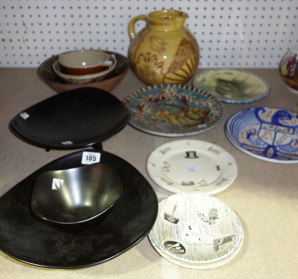 A quantity of 20th century ceramic bowls and plates, including; Ridgeways, - Image 2 of 2