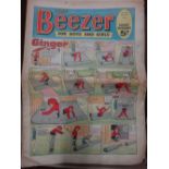 COMICS - The Beezer, 35 issues (1969-71); The Topper, (46 issues (1969-71); both with colour illus.