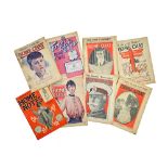 HOME CHAT - 8 early issues (1909-1915), with some later issues (1950s),