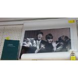 THE BEATLES - photo. portrait of the Four, half-length 'Fooling Around', 15ins. x 59ins..