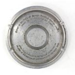 An ashtray converted from a WWII RAF Rolls Royce Merlin engine piston,