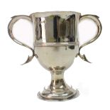 A George III silver two handled loving cup, Samuel Godbehere & Edward Wigan, London 1788,
