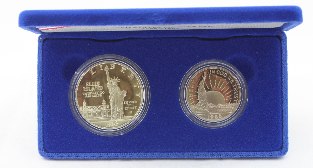United States Liberty Coins - 1986, silv - Image 3 of 3