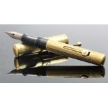 Waterman's Ideal, a French gold and gold