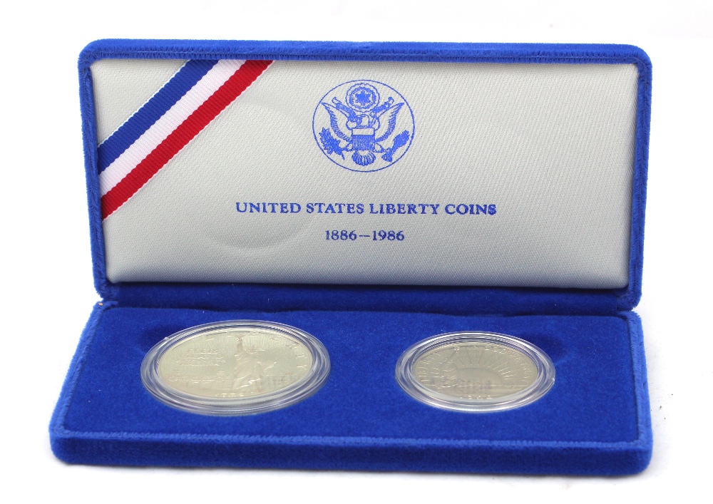 United States Liberty Coins - 1986, silv