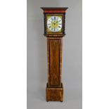 A walnut longcase clock The movement by William Kipling, London, first half 18th century,