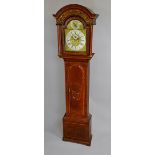 A late George II oak and fruitwood crossbanded longcase clock By Thomas Ogden, Halifax,