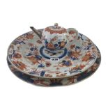 A Chinese Imari dish, circa 1720-50,