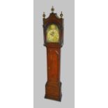 A George III oak longcase clock By William Mayhew,