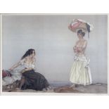 Sir William Russell Flint (Scottish, 1880-1969), Rosa & Marisa,