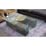 A 20th century coffee table,
