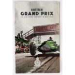 An official race programme for the British Grand Prix at Silverstone and the '5000' CC National