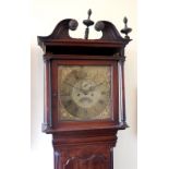 Robert Lawson, Leigh: A George 111 mahogany longcase clock,