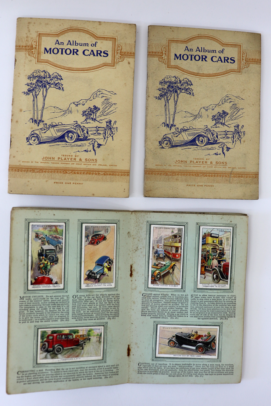 Two albums of motor car cigarette cards - Image 2 of 3