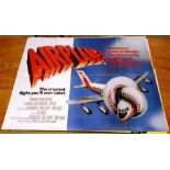 Film posters comprising; 'Airplane', 'Buddy Buddy', 'Planes, Trains and Automobiles',