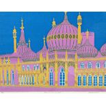 * Geoffrey Elliott (British, 1935 -), Royal Pavilion, Brighton, lithograph, signed in pencil,