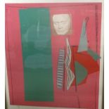 Ceri Richards (1903-1971), Music Room, screenprint, signed, dated '70 and numbered 46/60, 58.