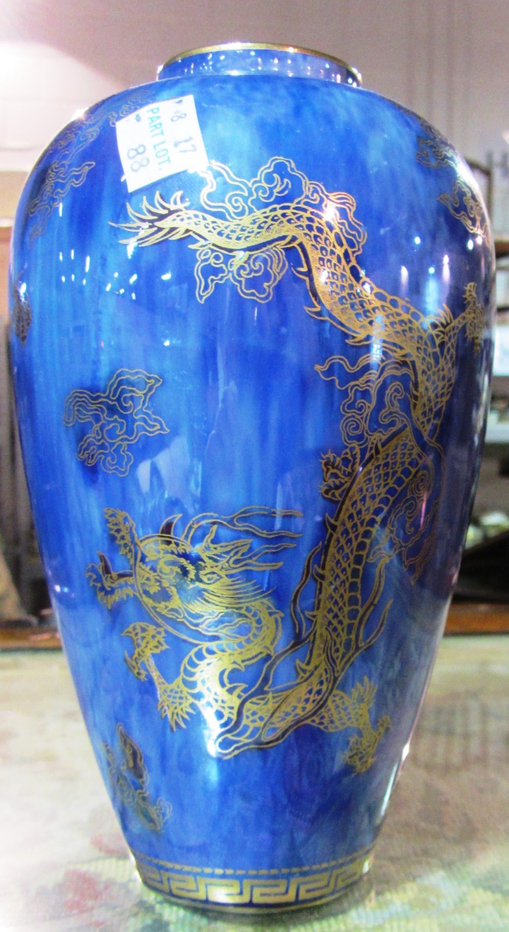 Ceramics including; a Wedgwood lustre vase, a Rosenthal Versace twin handled cup, - Image 2 of 6