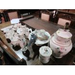 Ceramics comprising; Aynsley Pembroke china, (qty).