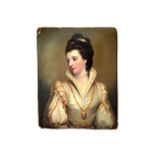 Henry Pierce Bone (British, 1779-1855), Jane Duchess of Gordon, enamel,