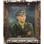 English School (20th century), Portrait of Lieutenant Arthur Norman Ommanney Peter Hill-Lowe,