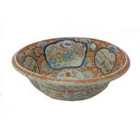 A Japanese Imari bowl, Meiji period,