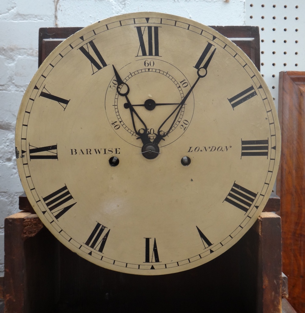 An early Victorian mahogany longcase clock by Barwise, London, - Image 2 of 4