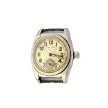 A gentleman's steel cased cushion shape cased Rolex wristwatch,