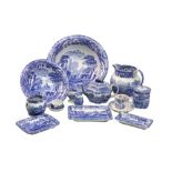 A collection of Copeland Spode Italian b