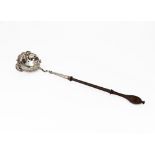 A George III silver punch ladle, William