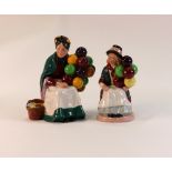 Two Royal Doulton figures, The Old Ballo