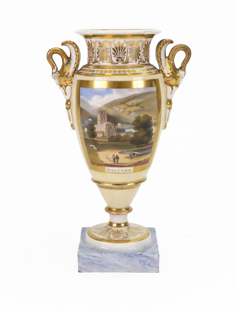 A Chamberlains Worcester porcelain vase, - Image 2 of 9