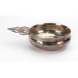 A William & Mary style silver bleeding bowl, F C Richards, Birmingham 1931,