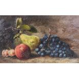 A.T. Ramsay (British, late 19th/early 20th Century), Still life of fruit, signed and dated 'A.T.