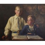 Thomas Martine Ronaldson (British, 1881-1942), His Merchiston Boys,