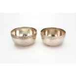 Two Chinese Export circular bowls, circa 1900,