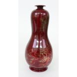 A Bernard Moore flambé vase by E.