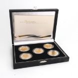 Royal Mint - a cased 2006 Britannia Golden Silhouette collection 5 - coin set.