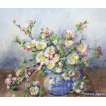 Marion L Broom (British, 1878-1962), Still Life Of Flowers In A Jug,